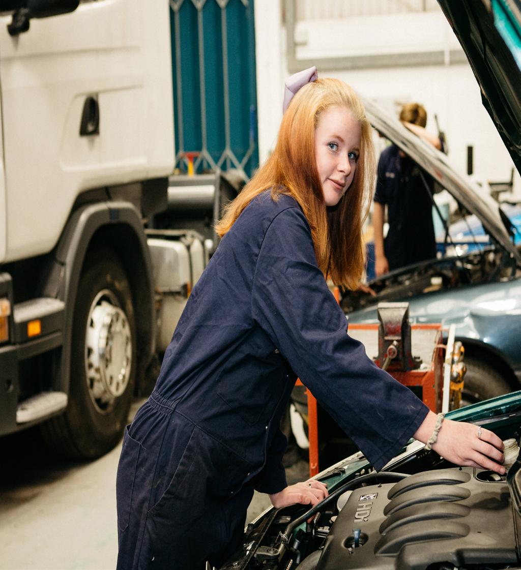 Motor Vehicle (Light Vehicle) Course Duration: 3 years Those who wish to start a career within motor vehicle or existing employees wanting to progress their CPD to meet the demands of the business.