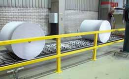 Building quality through collaboration Smooth roll handling reduces significantly material damages during the conveying process.