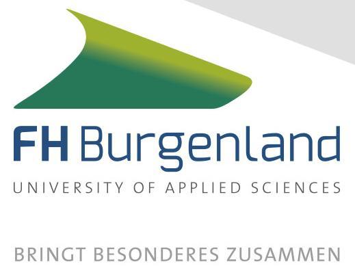 Doris Rixrath 1 26.05.2015 1 University of Applied Sciences Burgenland. Pinkafeld, Austria 2 Vienna University of Technology, Institute of Chemical Engineering.