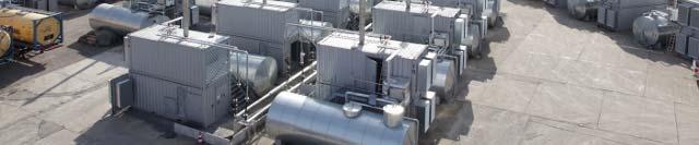 The rejected heat is then used by the thermal power station for heating and hot water.