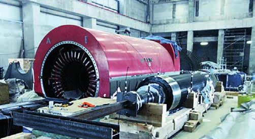 Service portfolio for long lifetime and best performance ANDRITZ has reached remarkable milestones on implementing latest developments and technologies of the turbo generator design, enabling our