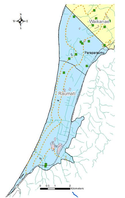 Appendix D: Assessment of allocation options for the Raumati groundwater zone Figure