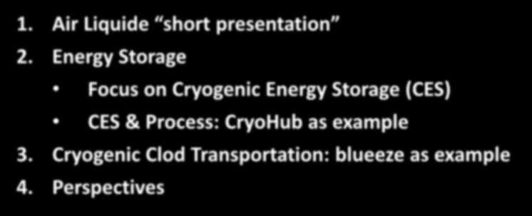 Plan 1. Air Liquide short presentation 2.