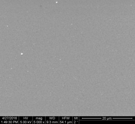 Figure S7 SEM images showing the surface of SnSe 2 /WSe 2 /Bi 2 Se 3 heterostructures, with areas (a) 330x330μm 2, as recorded from the corner of the sample showing and AlN substrate.