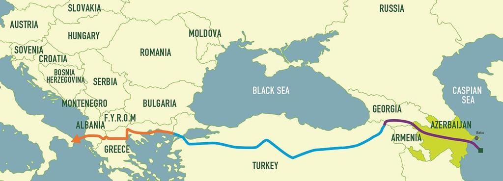 The Southern Corridor investors ITALY Trans-Adriatic Pipeline (TAP)