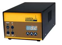 Gas flow controller LAMBDA MASSFLOW is a new mass flow controller system specially designed for the use together with LAMBDA laboratory bioreactors and fermentors.