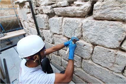 13 RESTORATION OF THE EXTERNAL STONE FACADES (ADDITIONAL WORKS