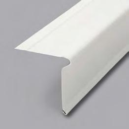 Square Drip 3 PROFILES Use on a tile roof, at the gutter line or with flat roof applications to direct rainwater