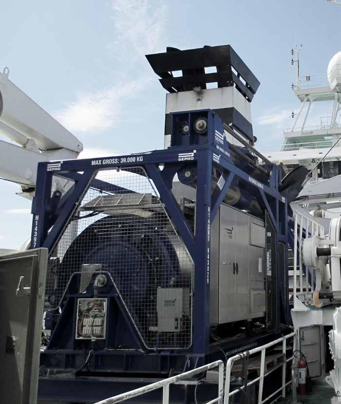 OCEANOGRAPHIC RESEARCH VESSEL 1 32 7 6 Handling systems and deck equipment from SH Group