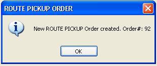 RouteMaker Users Gude You can see the Order Number of the new order created for pckup. 3. The closest day of week for the route the customer s on s selected n the date lst. 4.
