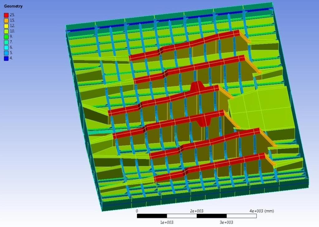 Structural Strength Analysis by FEM Objective & Scope Main machinery foundations of the hull are investigated in detail for the structural analysis of the craft to ensure continuity of the reinforced