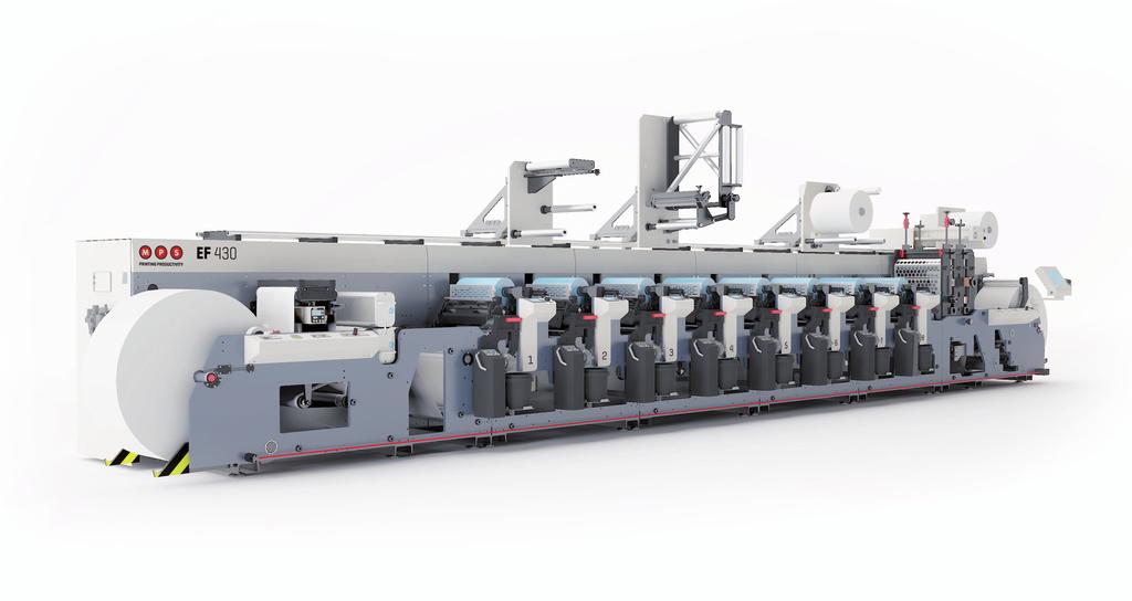 EF Automated Multi-Substrate Press Superior print quality Ease of operation Automation Flexible converting The robust design of the EF press results in an The innovative iset, icontrol, and quick