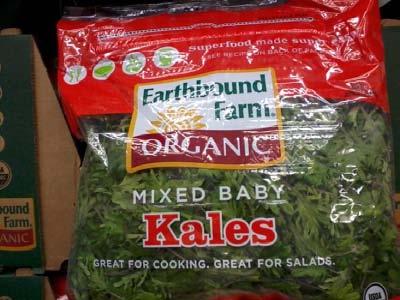 Large-scale distribution of baby-leaf salad mix Earthbound Farms Organic Spring Mix 60% of all Earthbound Farms spring mix grown in Salinas Valley, CA on