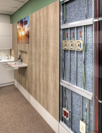 DIRTT Power, like all DIRTT solutions, has the ability to be redesigned after its initial install, allowing for space to be versatile and adapt with the customers needs.