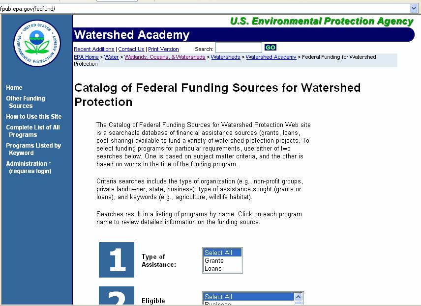 EPA Office of Wetlands,