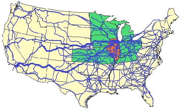 Chicago Regional Environmental & Transportation Efficiency (CREATE) Local, Regional & National