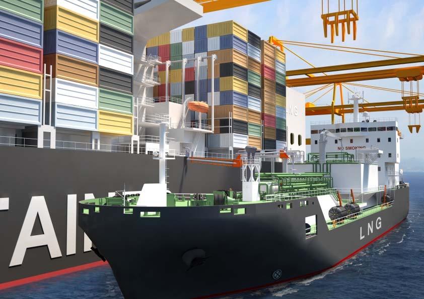 CONSTRUCTION OF INNOVATIVE LNG BUNKER VESSEL Sea Going Capability