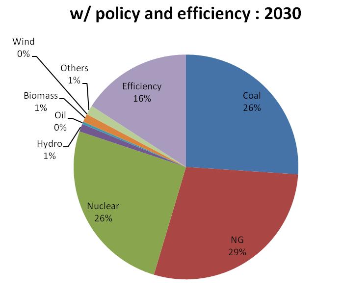 Results (Electricity Portfolio in 2030) 13 Adding