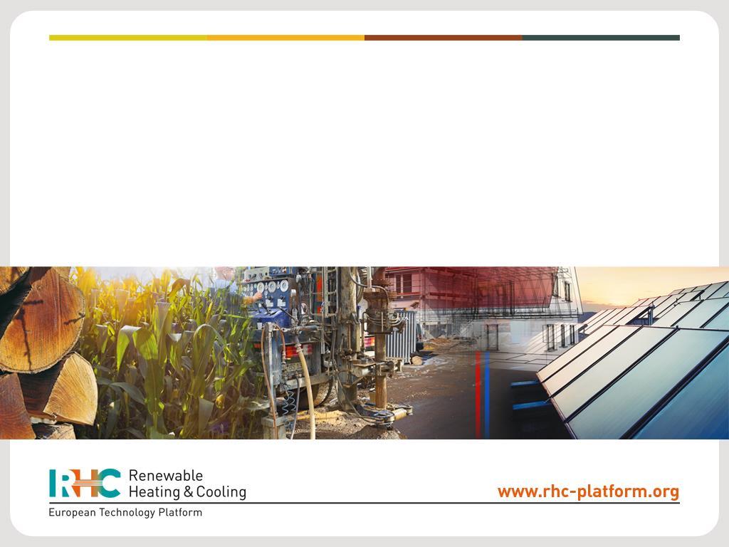 The European Technology and Innovation Platform on Renewable Heating and