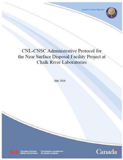 Enabling Delivery of Results CNSC program and project management Program charter Technical assessment reference matrices Administrative Protocols between CNSC and CNL Set out framework, milestones