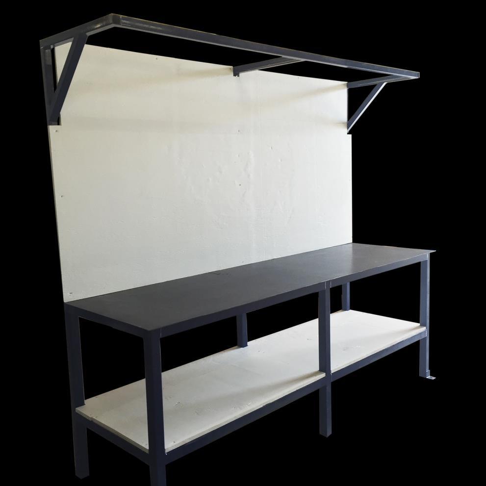 Introduction Mercer Innovation, LLC has proudly and domestically manufactured the first in a line of industrial benches and furniture for serious shop use, as described below.