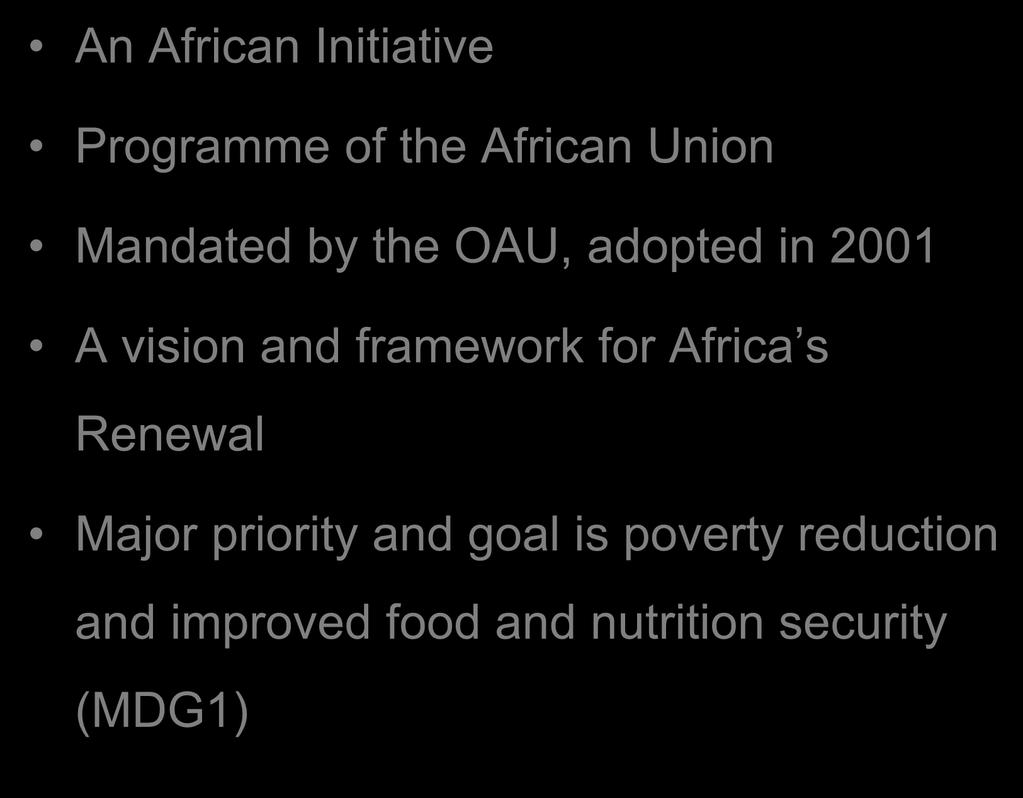 NEPAD - what is it?