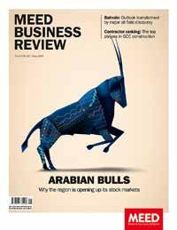 MEED BUSINESS REVIEW (MBR) Every month, we deliver our monthly magazine to our paid subscribers.