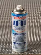 AD-90 HIGH PRESSURE AIR DUSTER Rapidly removes dust/dirt away from delicate equipment.