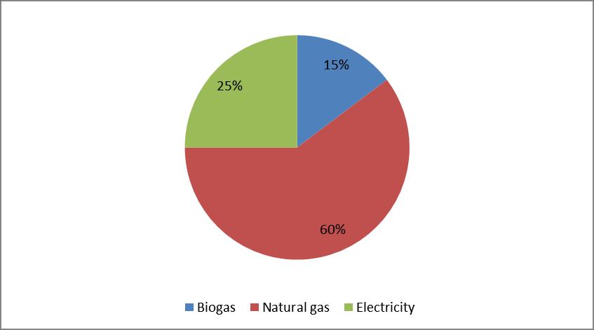 3 Methodology 3.1 Energy baseline The first step in the study was to create an energy baseline to understand how electricity and gas are used at the site on an hourly/half hourly basis.