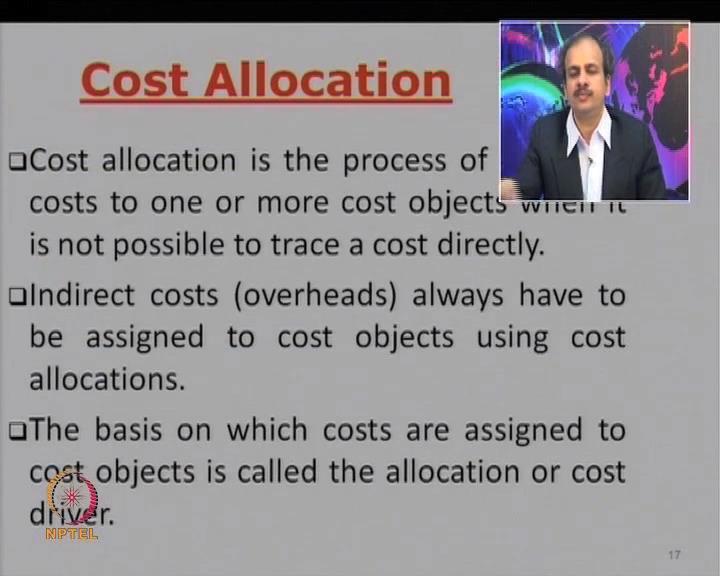 (Refer Slide Time: 37:30) Now, let us look at the steps of accounting for the costs.