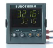 Eurotherm 3216P1 The Eurotherm 3216P1 is an advanced setpoint programming temperature controller with eight segment-pairs, each a ramp and a dwell.