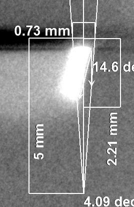 Figure 5 shows bead on plate welds with same laser power and welding speed but different focal point positions.