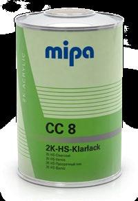 Mipa WBS 1K-Grundierfiller represents the perfect first step to a successful car refinishing due to its very good