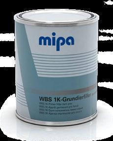 Mipa 2K-HS Clearcoats Only the clear coating provides the effect characteristics of a basecoat and its durable