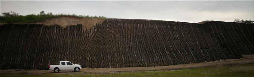 ENVIROCLIP TWIST ANCHORS Staking or pinning EnviroGrid to a slope is the common anchoring method used when a geomembrane liner is not present and if the soil has adequate strength to retain the