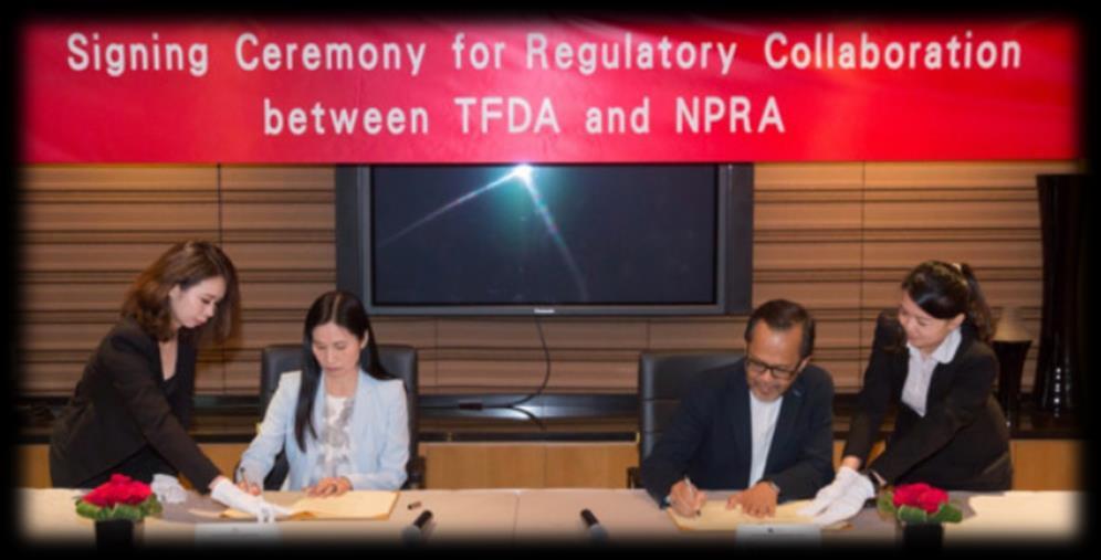 20 Collaboration Between TFDA and Malaysia NPRA