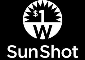 DOE SunShot Program 8 $8.00 Power Electronics Installed Systems Price ($/W) 6 4 2 0 $3.80/W $0.22 $1.
