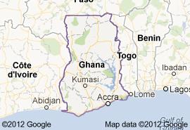 BRIEF OF DESCRIPTION OF GHANA Location Latitudes 4 o 44 N and 11 o 11 N and Longitude 3 o 15W and 1 o 2 E.
