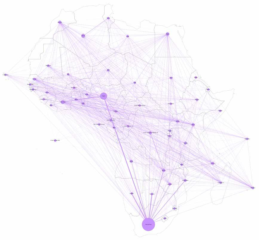 STRATEGIC TOOLS TO ASSIST NEGOTIATORS AND AGRICULTURAL POLICY DESIGN IN AFRICA 37 ANNEX 1: NUMERICAL ANALYSIS OF THE INTRA-AFRICAN TRADE NETWORK Let the network (N,g) indicates the intra-african