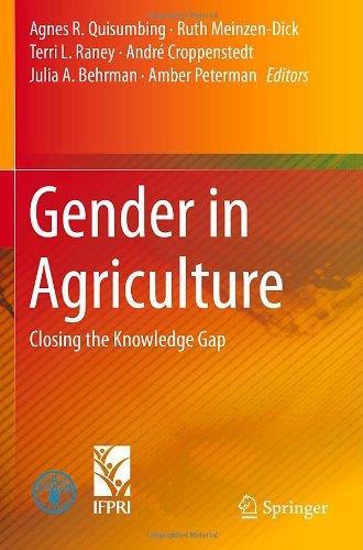 inputs and services (FAO, 2011) Assume that men are the only producers in the