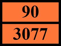 14.6. Special precautions for user 14.6.1. Overland transport Hazard identification number (Kemler No.