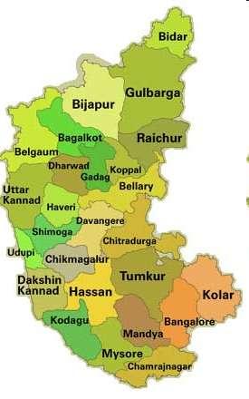 Karnataka No. of Districts: 29 No. of Talukas: 177 No.