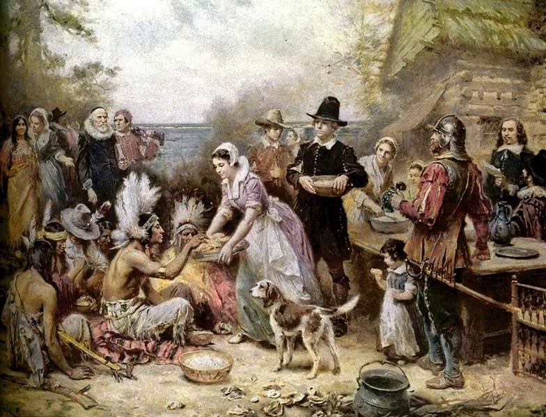 SEE THE INVISIBLE HAND The first Thanksgiving in America: A celebration of private property?
