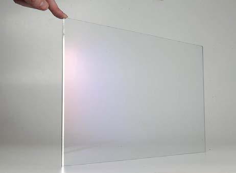 Display glass 215 Anti-reflection display glass Antireflection, anti-glare glass allows removing the ambient light glare, improving contrast and reducing reflection from the monitors surface.