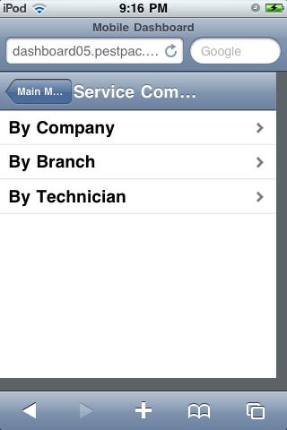 Service Completion The Service Completion reports allow you to look at the current count and dollar amount of