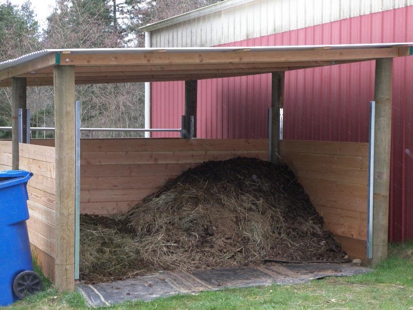 How will you be turning the compost? Do you need access with equipment? Do you have good access with the tractor or does this area become a muddy mess?