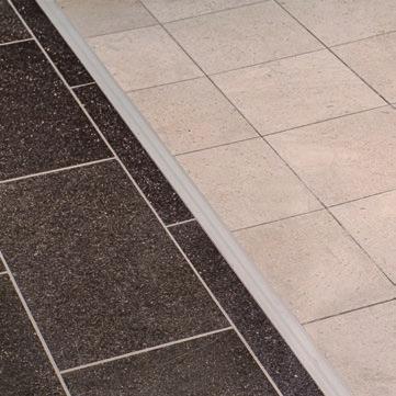 Protect tile edges, bridge gaps and conceal inconsistent joints without sacrificing style.