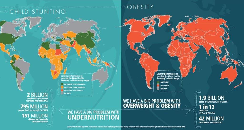 @ Global Nutrition Report 2015 and in Europe, unhealthy diet = risk