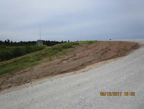 Photo # 6 View of the erosion rills on