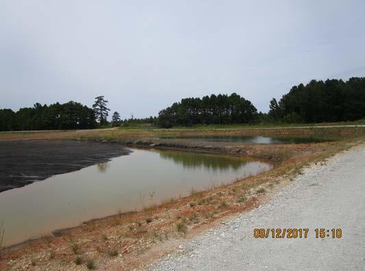 Photo # 23 View of a berm constructed inside the